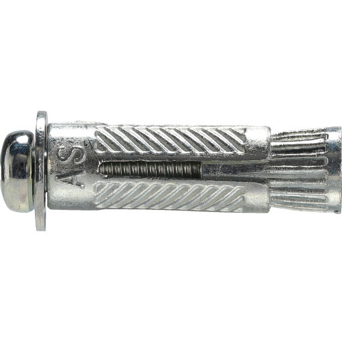 ＴＲＵＳＣＯ　オールプラグボルト　なべ頭　Ｍ４　１６本入　（コンクリート・ブロック用アンカー／ねじ込＿