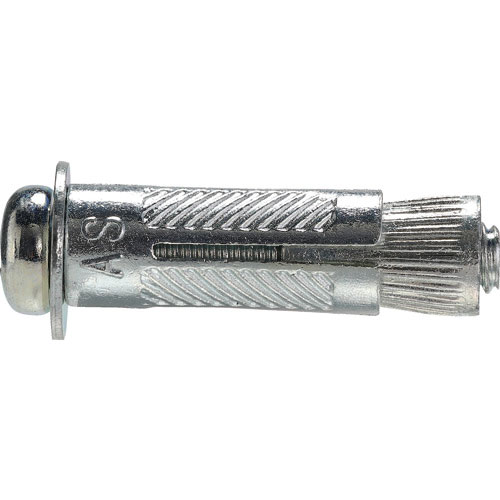 ＴＲＵＳＣＯ　オールプラグボルト　なべ頭　Ｍ５　１４本入　（コンクリート・ブロック用アンカー／ねじ込＿