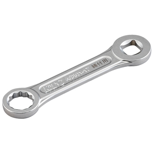 ＫＴＣ　車輌整備レンチ　ボールジョイントロックナットレンチ　締付用　全長１２９ｍｍ　差込角１２．７ｍ＿