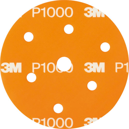 ３Ｍ　３Ｍ　足付けソフトディスク　穴あき　１２５ｍｍ径　＃１０００　５０枚入り＿