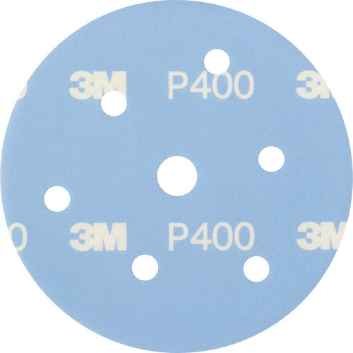 ３Ｍ　足付けソフトディスク　穴あき　１２５ｍｍ径　＃４００　５０枚入り＿