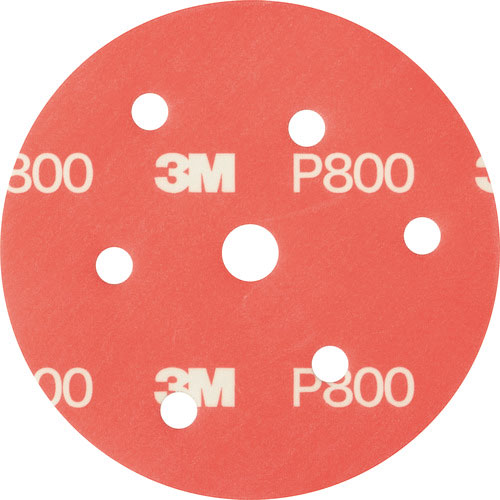 ３Ｍ　３Ｍ　足付けソフトディスク　穴あき　１２５ｍｍ径　＃８００　５０枚入り＿