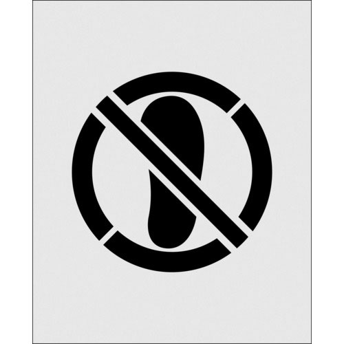 ＩＭ　ステンシル　絵ののるな　文字サイズ１４０×１４０ｍｍ＿