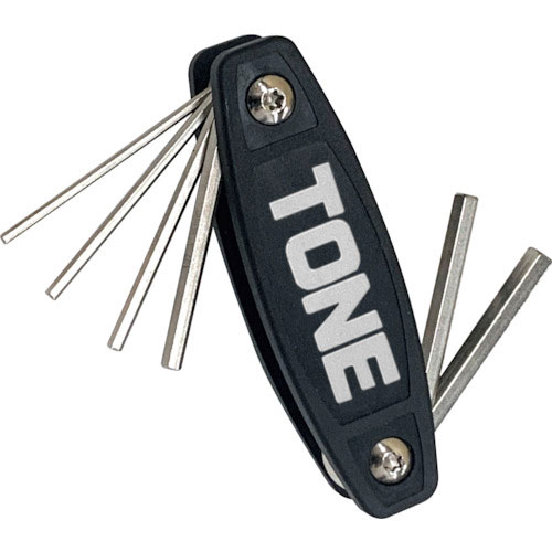ＴＯＮＥ　六角棒レンチ（ナイフ式）　ナイフレンチ　セット内容２．５、３、４、５、６、８ｍｍ＿