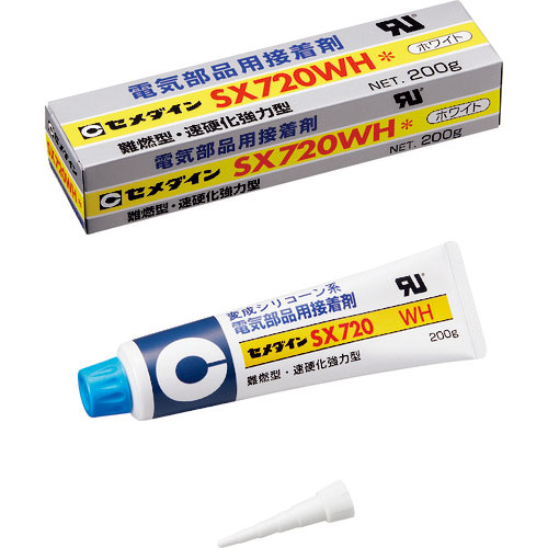 セメダイン　ＳＸ７２０ＷＨ　２００ｇ　（白色・高粘度）　ＡＸ－２１３＿