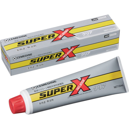 セメダイン　スーパーＸ８００８＋　クリア（工業用）　１３５ｍｌ　ＡＸー２５０＿