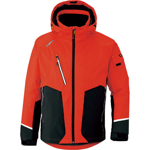 アイトス　光電子ストレッチ防寒ジャケット　レッド　Ｌ＿