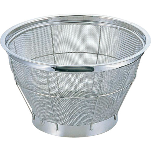 ＴＫＧ　ステンＮＥＷマンモス深型米揚ざる　２７．５ｃｍ＿