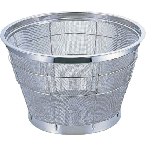 ＴＫＧ　ステンＮＥＷマンモス深型米揚ざる　３７．５ｃｍ＿