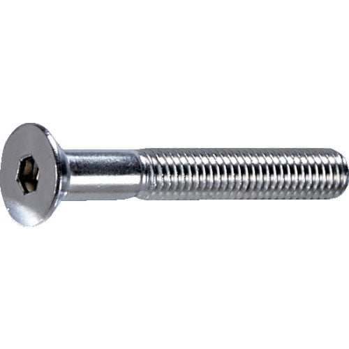 ＴＲＵＳＣＯ　六角穴付皿ボルト　ステンレス　Ｍ４×３５　１８本入＿