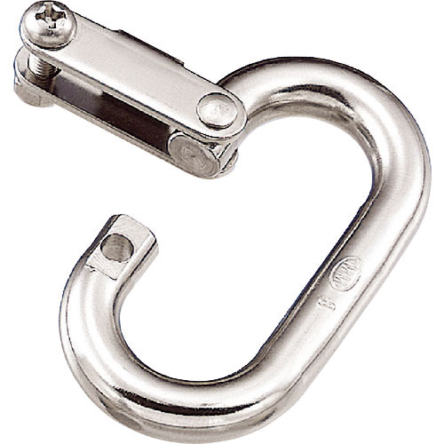 水本　ステンレス　オーバルキャッチＣ型　線径８ｍｍ　長さ４６ｍｍ＿