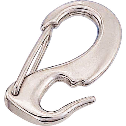 水本　ステンレス　オープンマガタマフック　長さ８０ｍｍ　使用荷重０．４９ｋＮ＿