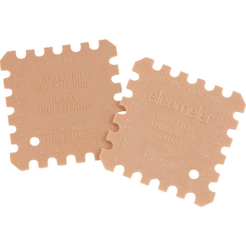 ｅｌｃｏｍｅｔｅｒ　プラスチック製ウェットフィルム膜厚計　（５００枚入）＿
