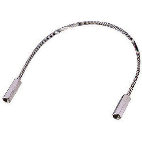 水本　カットワイヤ　ステンレス　ワイヤーナットミリネジ　捻子径Ｍー６　ロープ径３ｍｍ＿