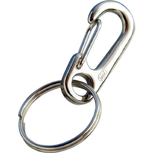 水本　ステンレス　ミニクリップ（二重リンク付）　長さ２０ｍｍ　（２個入）＿