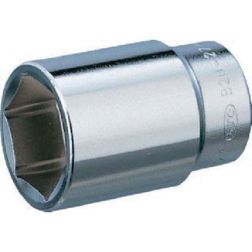 ＫＴＣ　９．５ｓｑ．オイルプレッシャソケット　対辺寸法２７ｍｍ　差込角９．５ｍｍ　全長５８ｍｍ＿