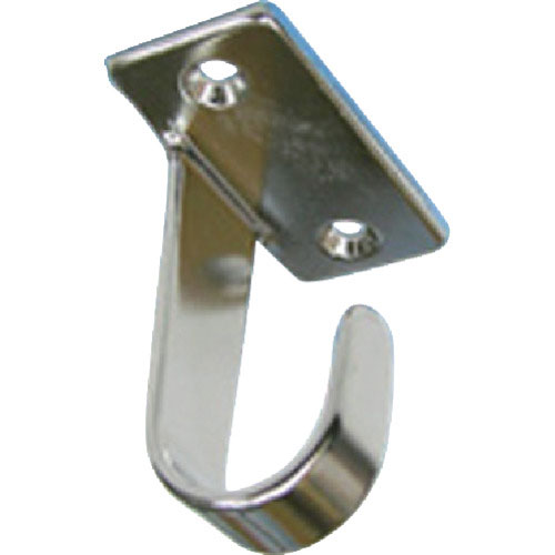 水本　ステンレス　シートフックＪ型　長さ４７ｍｍ＿