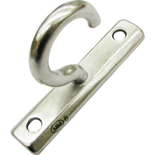 水本　吊金具（ビス止めタイプ）　ステンレス　プレートフック縦型　線径４ｍｍ＿