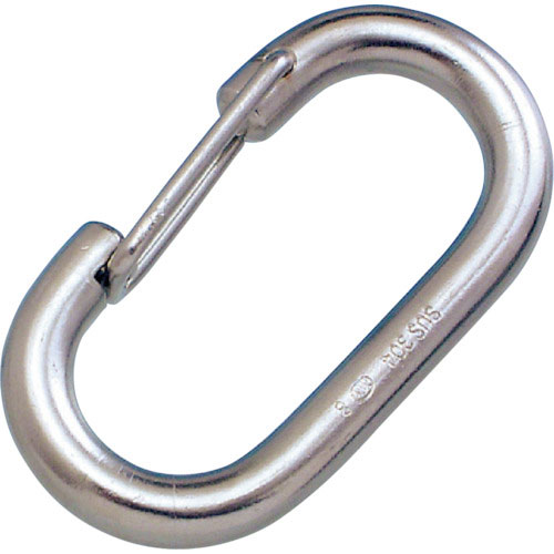 水本　ステンレス　Ｏ型フック　ＳＵＳ３１６　線径６ｍｍ　長さ５２ｍｍ　（１個入）＿