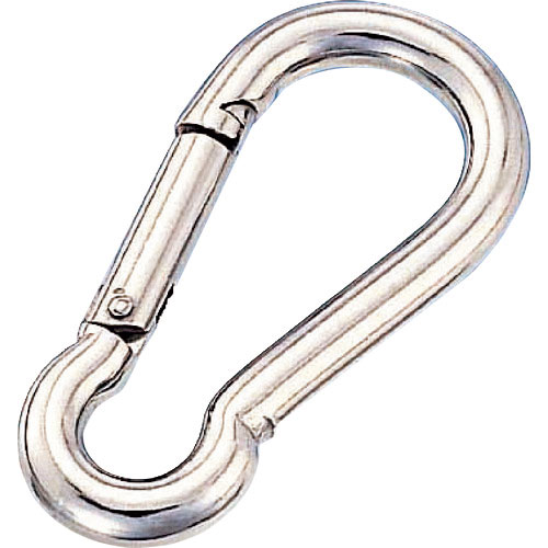 水本　ステンレス　スナップフックＢ型　ＳＵＳ３１６　線径６ｍｍ　長さ６１ｍｍ　（１個入）＿