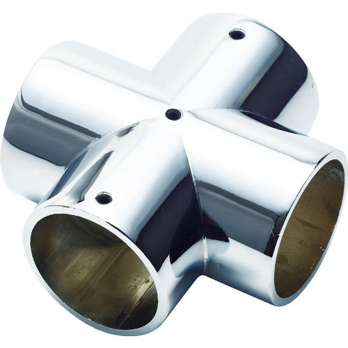 フジテック　パイプ継手クロス・３２ｍｍ（ネジ止め付）＿