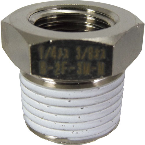 チヨダ　ブッシュ　めっき付　Ｒｃ１／４・Ｒ３／８＿