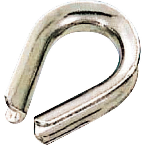 水本　ステンレス　豆シンブル　使用ロープ径７ｍｍ　長さ２８ｍｍ＿