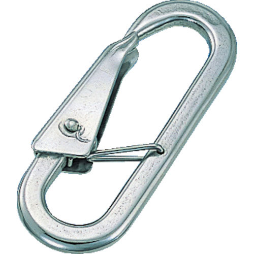 水本　ステンレス　スナップフックＣ型　長さ７２ｍｍ＿