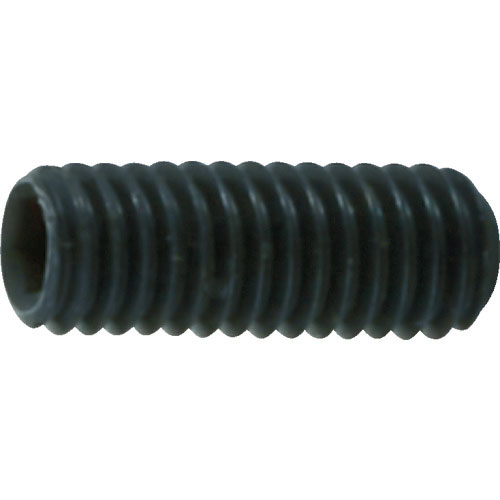 ＴＲＵＳＣＯ　六角穴付止めねじ　平先　黒染め　Ｍ３×５　８０本入＿