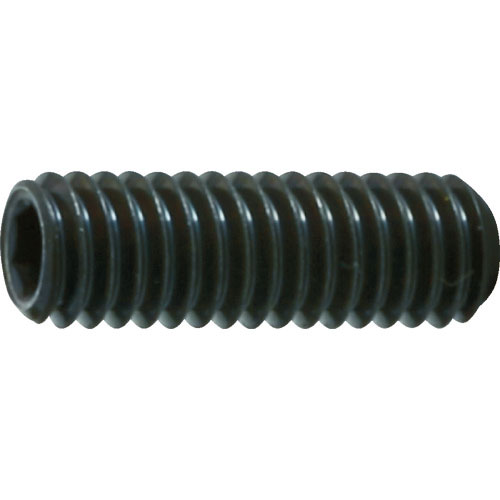 ＴＲＵＳＣＯ　六角穴付止めねじ　平先　黒染め　Ｍ４×１６　５０本入＿