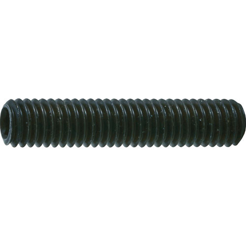 ＴＲＵＳＣＯ　六角穴付止めねじ　平先　黒染め　Ｍ６×２５　４０本入＿