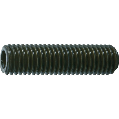 ＴＲＵＳＣＯ　六角穴付止めねじ　平先　黒染め　Ｍ１２×２５　１５本入＿