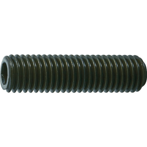 ＴＲＵＳＣＯ　六角穴付止めねじ　平先　黒染め　Ｍ１２×３０　１５本入＿