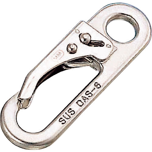 水本　フック　ステンレス　ロックスナップ（クローズタイプ）　長さ８０ｍｍ＿