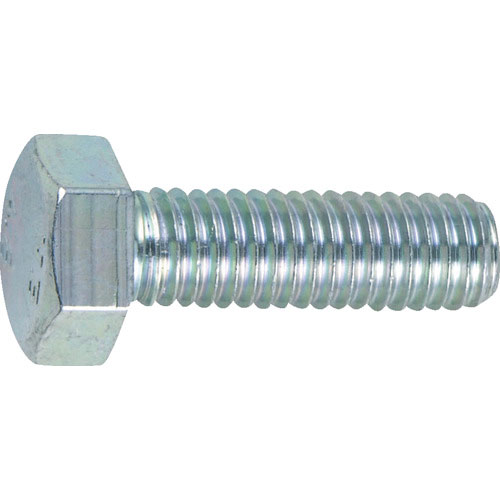 ＴＲＵＳＣＯ　六角ボルト　三価白　全ネジ　Ｍ４×４０　２８本入＿