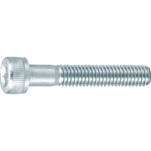 ＴＲＵＳＣＯ　六角穴付ボルト　三価白　半ネジ　Ｍ１２×６０　２本入　／キャップボルト（ＣＡＰ）＿