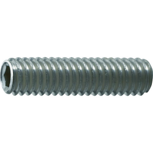 ＴＲＵＳＣＯ　六角穴付止めねじ　平先　ステンレス　Ｍ４×１２　５５本入＿