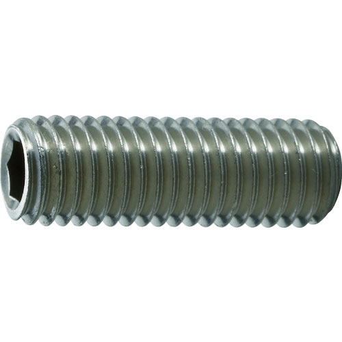 ＴＲＵＳＣＯ　六角穴付止めねじ　平先　ステンレス　Ｍ１０×５０　３本入＿