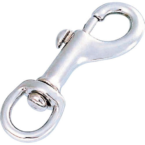 水本　フック　ナスカン　クロームめっき　全長９４ｍｍ＿