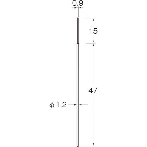 リューター　マイクロセラミックファイバーブラシ（エンド型）＿