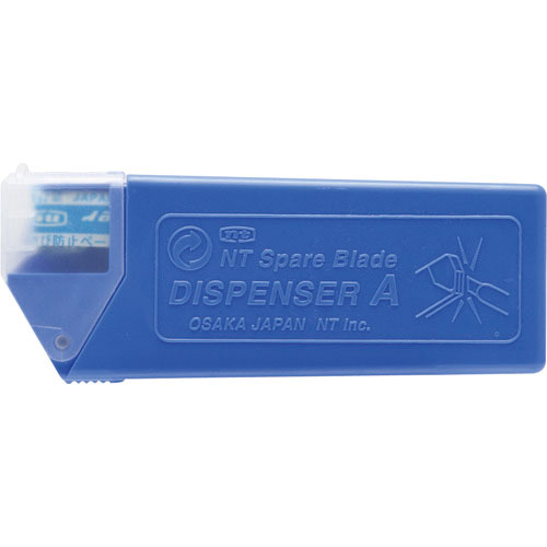 ＮＴ　刃先処理ケース付Ａ型カッター替刃１０枚入り　ＢＡ－１６０＿