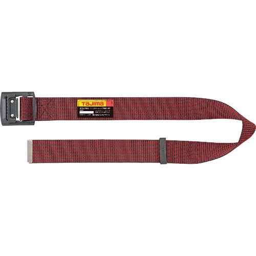 タジマ　胴ベルト　アルミワンフィンガー黒バックルドット柄　ドット赤　Ｓサイズ＿