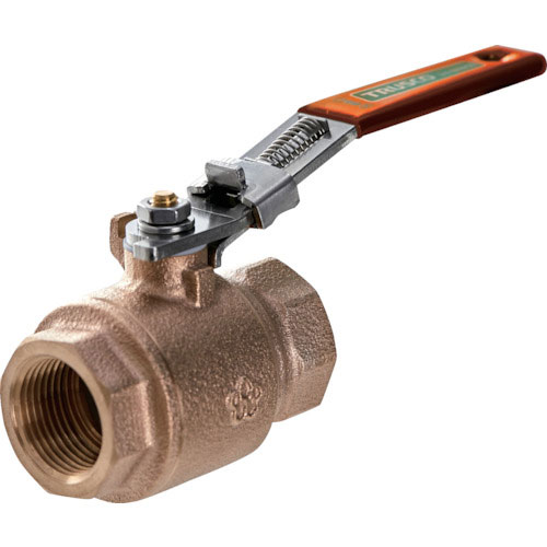 ＴＲＵＳＣＯ　ロック機構付きボールバルブ（４００型・青銅）２＿