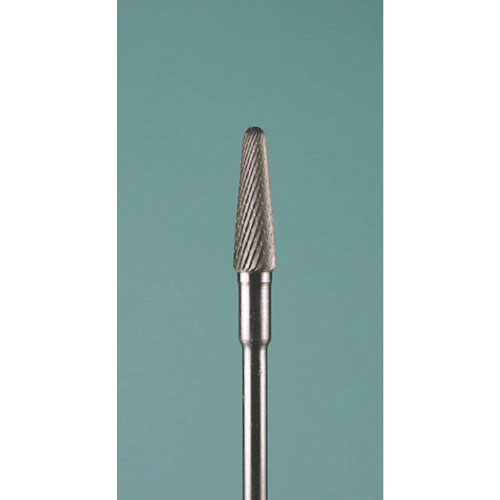 ミニモ　超硬カッター　円錐先丸ファインクロスカット　刃径Φ４　刃長１４ｍｍ＿