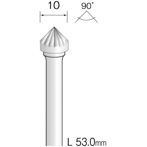 ミニモ　超硬カッター　ストレートカット　Φ１０＿