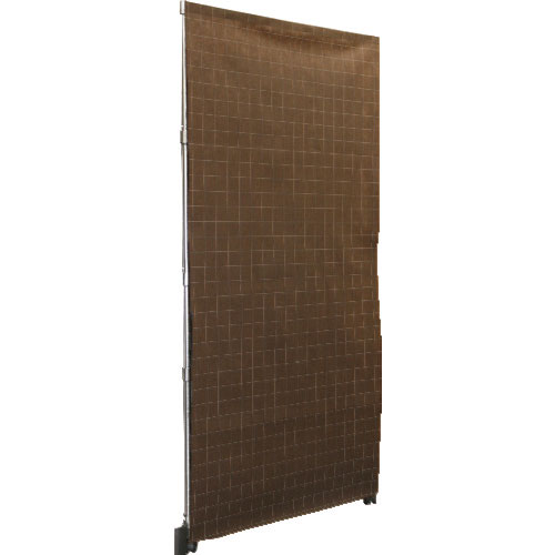ＴＲＵＳＣＯ　マグネット式目隠しカーテン　９００Ｘ１８００ｍｍ　ブラウン＿