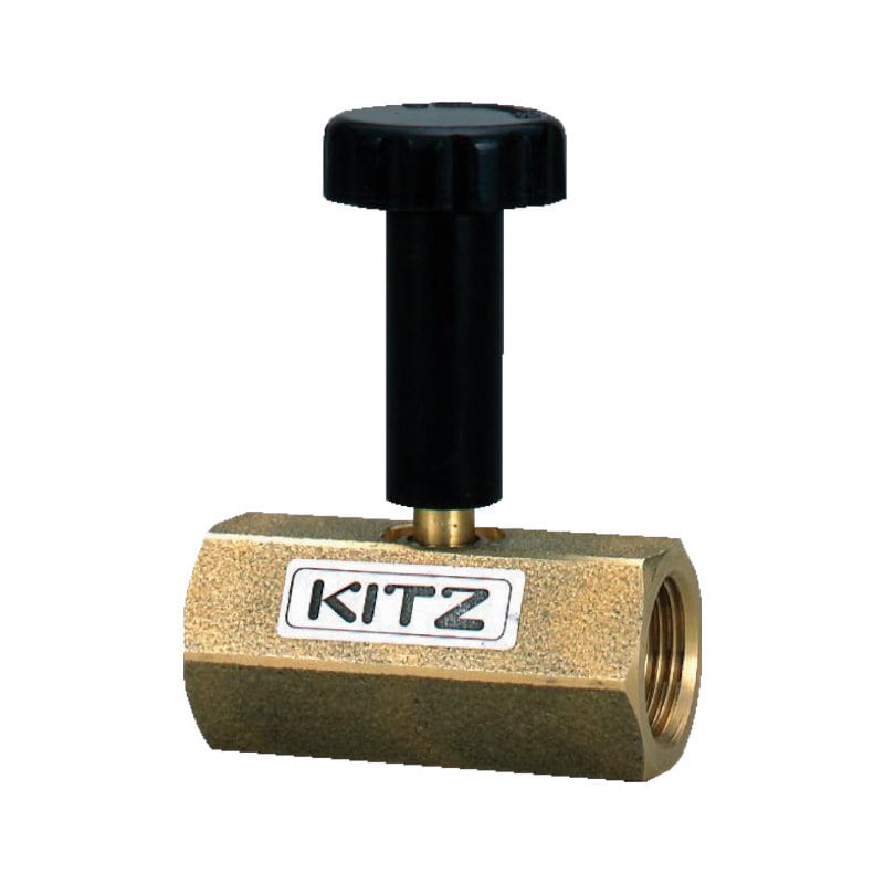 キッツ　青銅製圧力計ニードルバルブ　１０Ａ＿