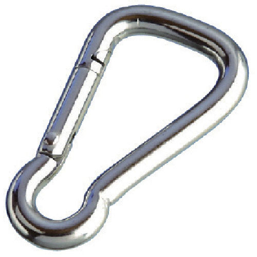 水本　ステンレス　スナップフックＢＤ型　線径８ｍｍ長さ８０ｍｍ＿