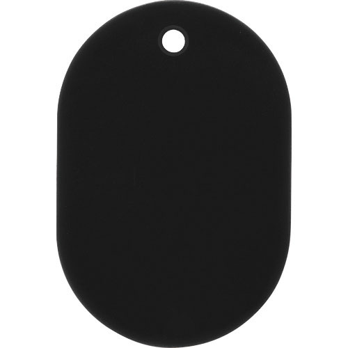 ＯＰ　荷札　番号札　大　無地　黒　（２５枚入）＿