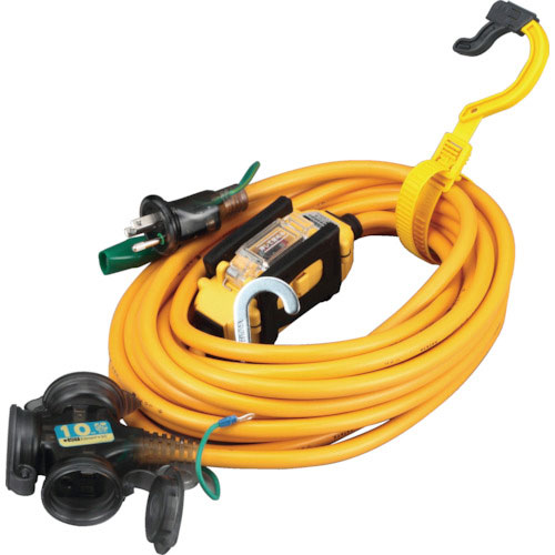 ハタヤ　ＢＦＸ延長コード　３口コンセントタイプ　ブレーカー付＿